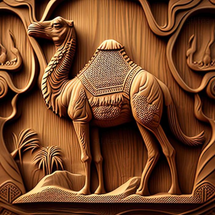 3D модель Коник верблюд відома тварина (STL)